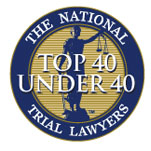 Top Under 40 The National Trial Lawyers badge