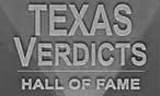 Texas Verdicts Hall of fame